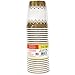 Hanna K. Signature Collection Hot/Cold Party Paper Cup-9oz | White/Gold | Precious Collection | Pack of 24 Cup, 24 Count (Pack of 1)