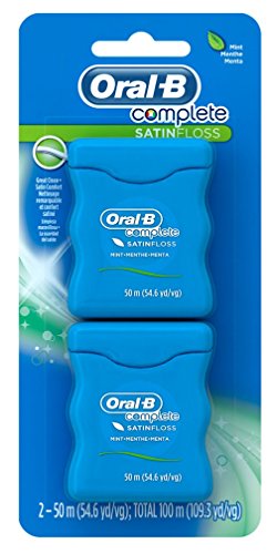 Oral-B 54 Yards Floss Satin Mint Twin Pack (6 Pack)