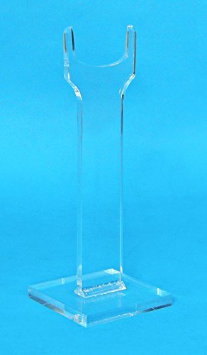 Easels by Amron Rifle, Long Gun Wide Top Display Stand, for Displays and Shows, Clear Acrylic, Sold AS Single Units for Mixing Sizes. (Usually Pick 2) (10 inch) - Thumbnail 6
