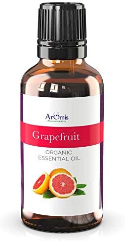 ArOmis Grapefruit Essential Oil - 100% Pure Therapeutic Grade 30ml (1 Fl Oz) - Undiluted, Premium, Oils Perfect for Aromatherapy Diffuser