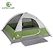ALPHA CAMP 2-Person Camping Dome Tent with Carry Bag, Lightweight Waterproof Portable Backpacking Tent for Outdoor Camping/Hiking