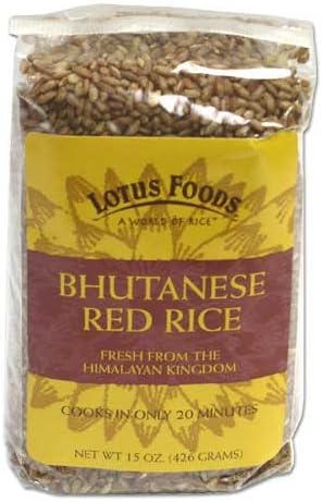 Bhutan Heriloom Red Rice by Lotus Foods (15 ounce)