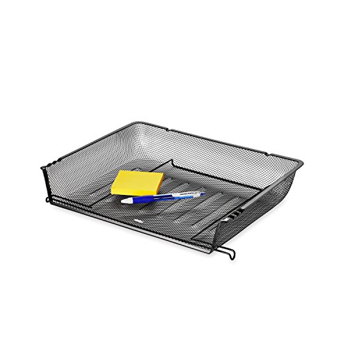 Eldon 62555 Nestable Mesh Stacking Side Load Letter Tray Wire