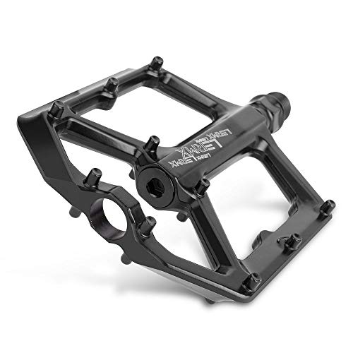 LX LERMX 9/16" Universal Mountain Bicycle Pedals Platform Cycling Ultra Sealed Bearing Aluminum Alloy Flat Pedals