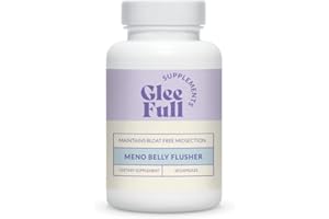 GLEEFULL SUPPS GleeFull Meno Belly Flusher - Menopause Supplements for Women - Hormone Balance for Weight Loss - Supports Digestion to Maintain Healthy Metabolism