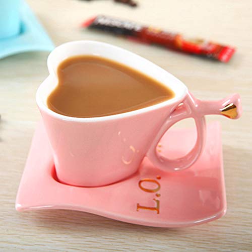 Heart-Shaped Coffee Mug - Image 4