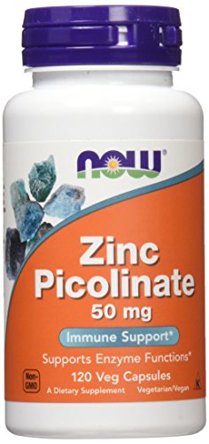 NOW Zinc Picolinate,120 Veg Capsules