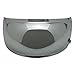 Biltwell Gringo S Helmet Bubble Shield (Chrome Mirror, One Size)