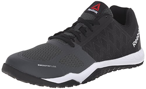 Reebok Men's Ros Workout TR Training Shoe, Gravel/Black/White, 11.5 M US