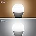 TIWIN A19 E26 LED Bulbs 100 watt Equivalent (11W),Daylight (5000K),1100lm, CRI80+, General Purpose Light Bulb, UL Listed, Pack of 3