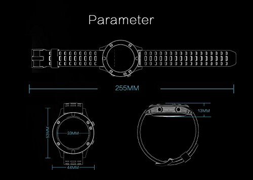 Bounabay GPS Smart Sports Watch with Activity Tracking Heart Rate Monitor Message Notification Waterproof Activity Tracker for Android and iOS,Green - Thumbnail 7