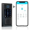 Jetkey Smart Lock, Fingerprint Keyless Entry Door Lock, Bluetooth Electronic Deadbolt, Touchscreen Keypad, App Control…