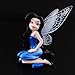 Tinker Bell Figures 6 pcs, Cake Topper Figurines Play Set Toys