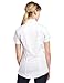 Dickies Girl Juniors Short Sleeve Button Front Poplin Shirt,White,Small