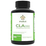 CLA 2000 mg with Active Conjugated Linoleic Acid. Body Shaping and Toning Formula That Supports Your Dieting Goals. Weight Loss Pills Supplement for Men and Women (180 Servings)
