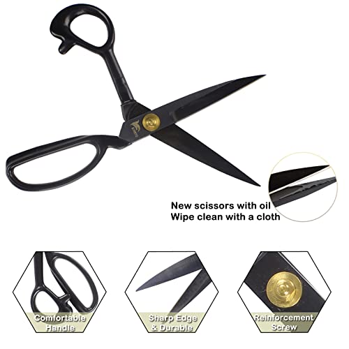 Steel Jack Fang 8 Inch Tailor Scissor At ₹ 99/piece In New Delhi | ID - Foto 5