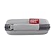 Hard EVA Travel Silver Case fits Jackery Portable Travel Charger Bar 6000mAh Power Outdoors Pocket-Sized Ultra Compact External Battery Power Bank by Hermitshell