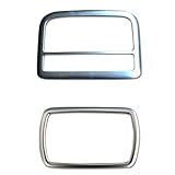 2pcs ABS Front&rear Back Inner Reading Light Lamp Cover Trim For Honda Civic 10th Gen 2016 2017