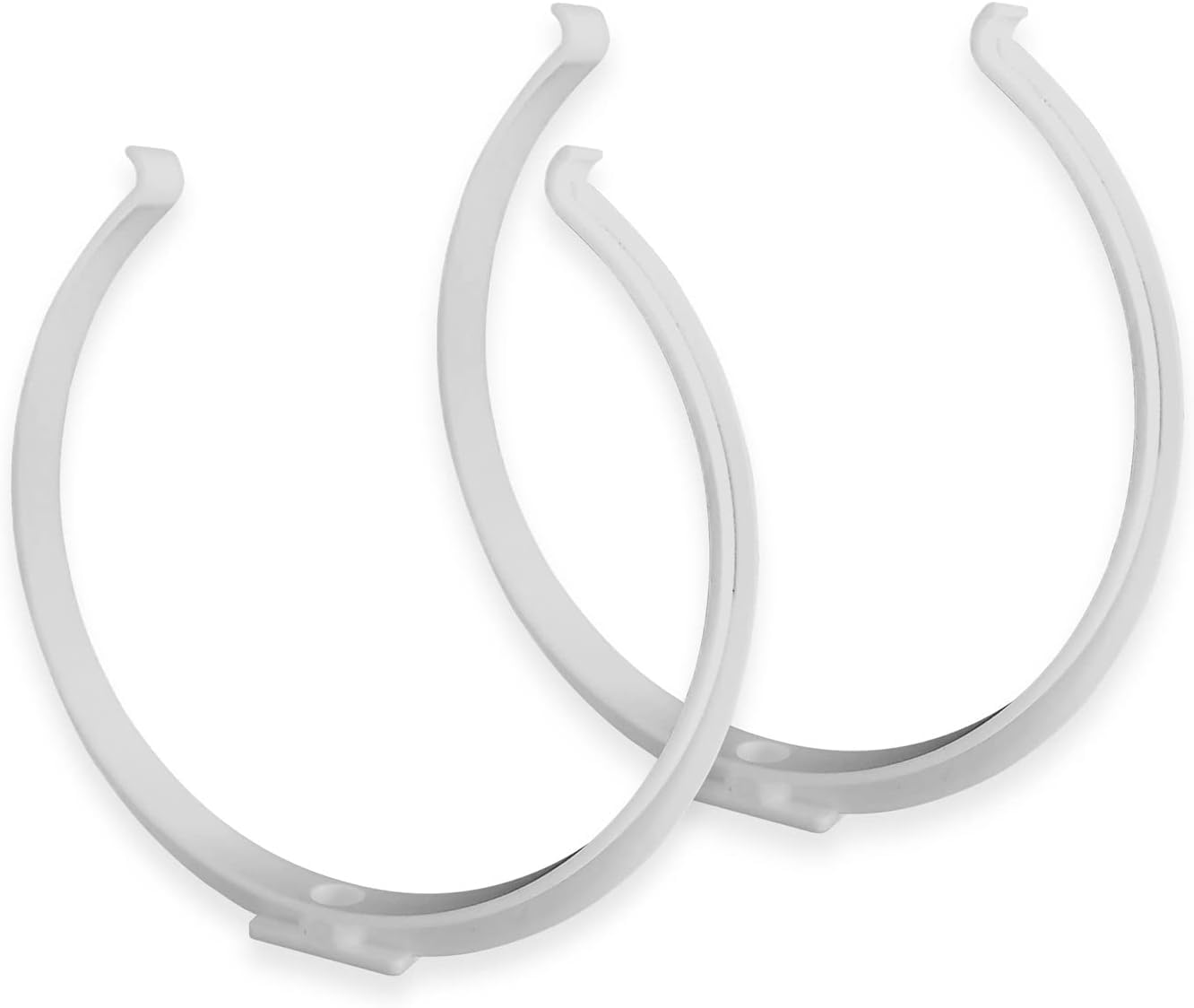Steinberg14 Diameter 150 mm / 6 inch Pipe Clamp Holder for Ventilation Pipe Plastic Round Pipe Exhaust Pipe PVC – Pack of 2 — image 1