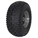 MARASTAR 15x6.00-6" Front Tire Assembly Replacement for Craftsman Riding Mowers (21446)