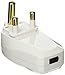 OREI 3 in 1 South Africa Travel Adapter Plug with USB and Surge Protection - Grounded Type M - S. Africa & More