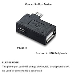 ZYF Micro USB OTG Adapter 90 Degree