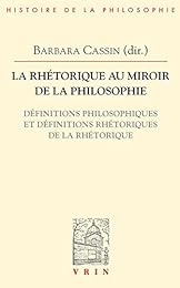 La  rhétorique au miroir de la philosophie