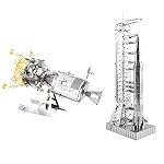 4195kZYr%2BoL. SS150 Fascinations-Metal-Earth-3D-Metal-Model-Kits-Set-of-2-Apollo-CSM-with-LM-and-Apollo-Saturn-V-with-Gantry