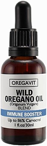 Wild Oil of Oregano For Digestive , Immune Support &amp; Respiratory Health Extra Strength Blend min 86% of Carvacrol