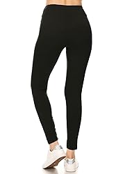 Leggings Depot Women's 3" Waistband Yoga High