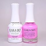 Kiara Sky Matching Gel Polish + Nail Lacquer 0.5oz Cotton Kisses by Kiara Sky