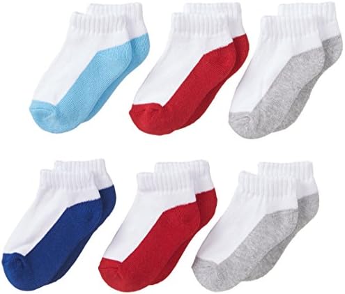 Fruit Of The Loom Little Boys' 6 Pack Low Cut Socks
