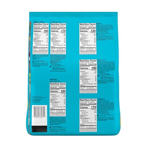 HERSHEY ASSORTED FLAVORED, EASTER CANDY BULK BAG, 64.5 OZ (270 PIECES)