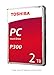 Toshiba 2TB Desktop 7200rpm Internal Hard Drive