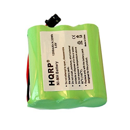 HQRP Phone Battery for Uniden EXAI7980, EXAI8580, EXAI8985, EXAI8985HS, EXAI918 Cordless Telephone/Extended / High-capacity/plus Coaster