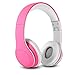 NENOS Bluetooth Kids Headphones - Wireless With 93dB Limited Volume (Pink)