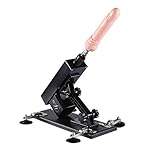 Y-Not Automatic Sex Machine Auto Love Machine Multispeed Masturbator Adjustable Thrusting 7 inches Dildo Black