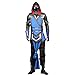 Mortal Kombat 11 Sub-Zero Costume Adults Cosplay Men Halloween Unifrom Suit