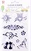Clear Stamps for Cards Making 8 Sheets Scrapbook Rubber Silicone for DIY Scrapbooking Seal Photo Album Wish Decorative Butterfly Love Heart Words (8 Sheets)