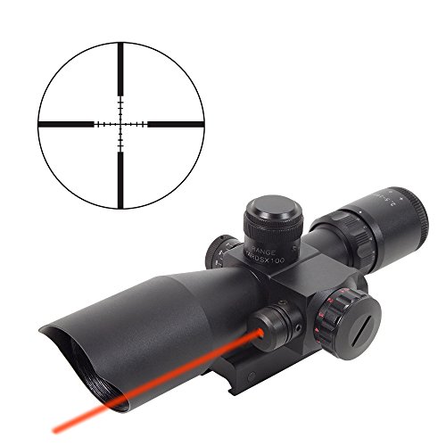Firefield 2.5-10x40 Riflescope with Red Laser