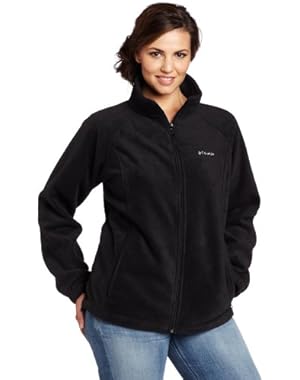 Columbia Women's Plus-Size Benton Springs Full-Zip Fleece Jacket
