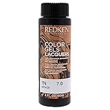 REDKEN Color Gels Lacquers Haircolor for Unisex Hair Color, 7n Mirage, 2 Oz