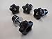 Set of (4) Polaris Lock & Ride Type Knob Anchor Kit for Sportsman, RZR, ACE & ATV's
