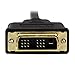 StarTech.com 1m Mini HDMI to DVI-D Cable - M/M - 1 Meter Mini HDMI to DVI Cable - 19 pin HDMI (C) Male to DVI-D Male - 1920x1200 Video (HDCDVIMM1M) Black