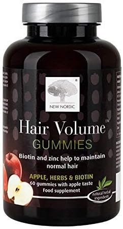 New Nordic Hair Volume 60 Gummies, 60 count (Pack of 1)