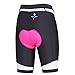 Women's Cycling Shorts with 3D Padded Bike Shorts with Reflective Elements