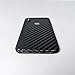 AlienJacket - iPhone X iPhone 10 3M Vinyl Textured Skin Wrap (Carbon Fiber - Black)