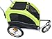 Booyah Medium Pet Dog Stroller & Pet Bike Trailer with Suspension - Blue