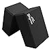 Yogree High Density EVA Foam Brick Yoga Block, (9 x 6 x 4) Inches - Black, 2 Piece