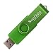 SumDuta 16GB USB 2.0 Flash Drive Swivel Design Thumb Drives Jump Drive Fold Storage Memory Stick (3Pack Blue Green Red)